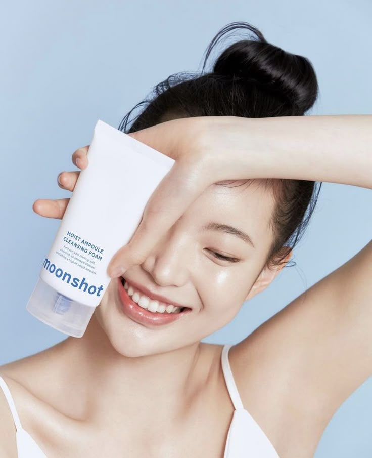 Woman with glowing skin enjoying Your Daily Glow